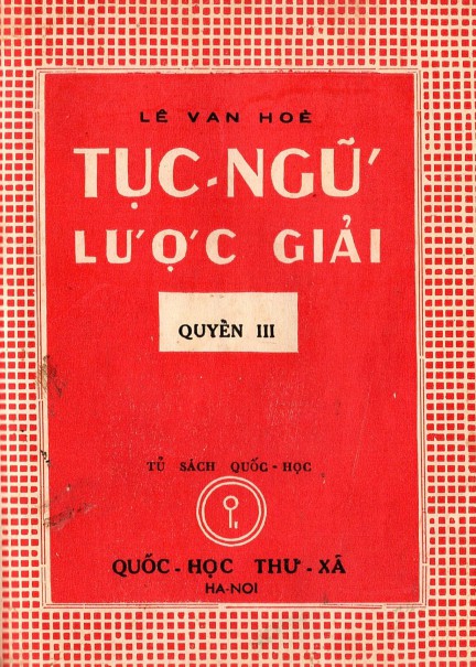 Tục Ngữ Lược Giải Quyển 3
