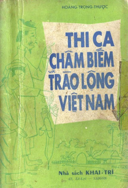 THI CA CHÂM BIẾM và TRÀO LỘNG VIỆT NAM