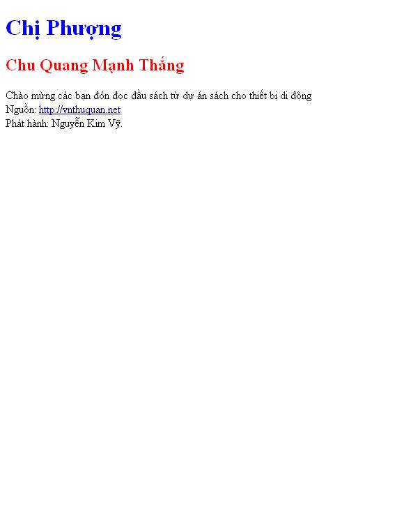 Chị Phượng