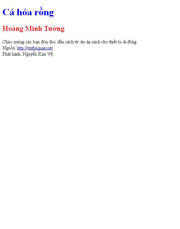 Cá hóa rồng