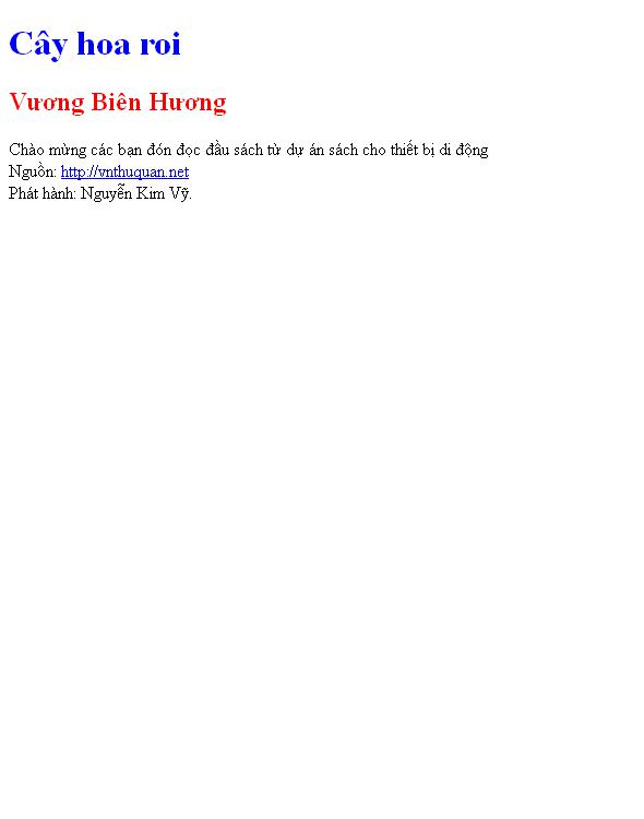 Cây hoa roi