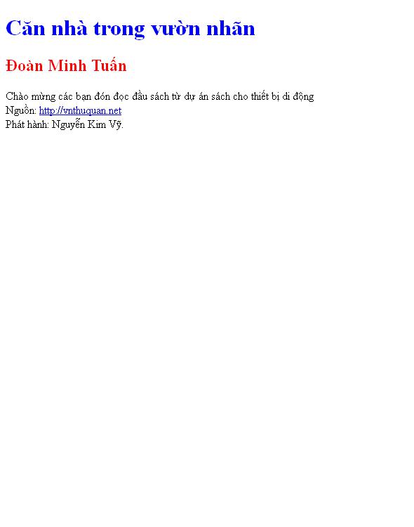 Căn nhà trong vườn nhãn