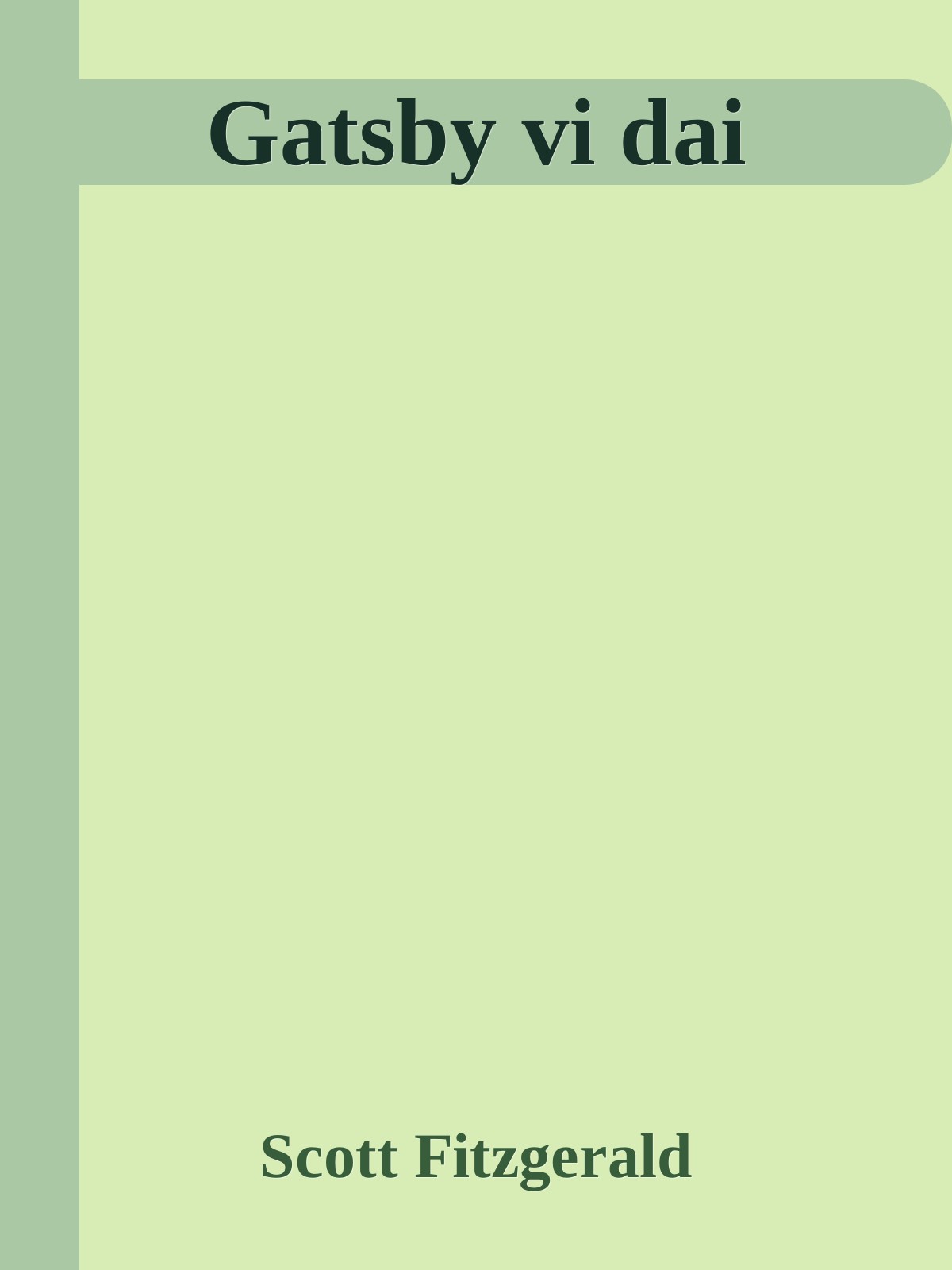 Gatsby vi dai