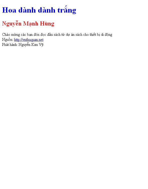 Hoa dành dành trắng