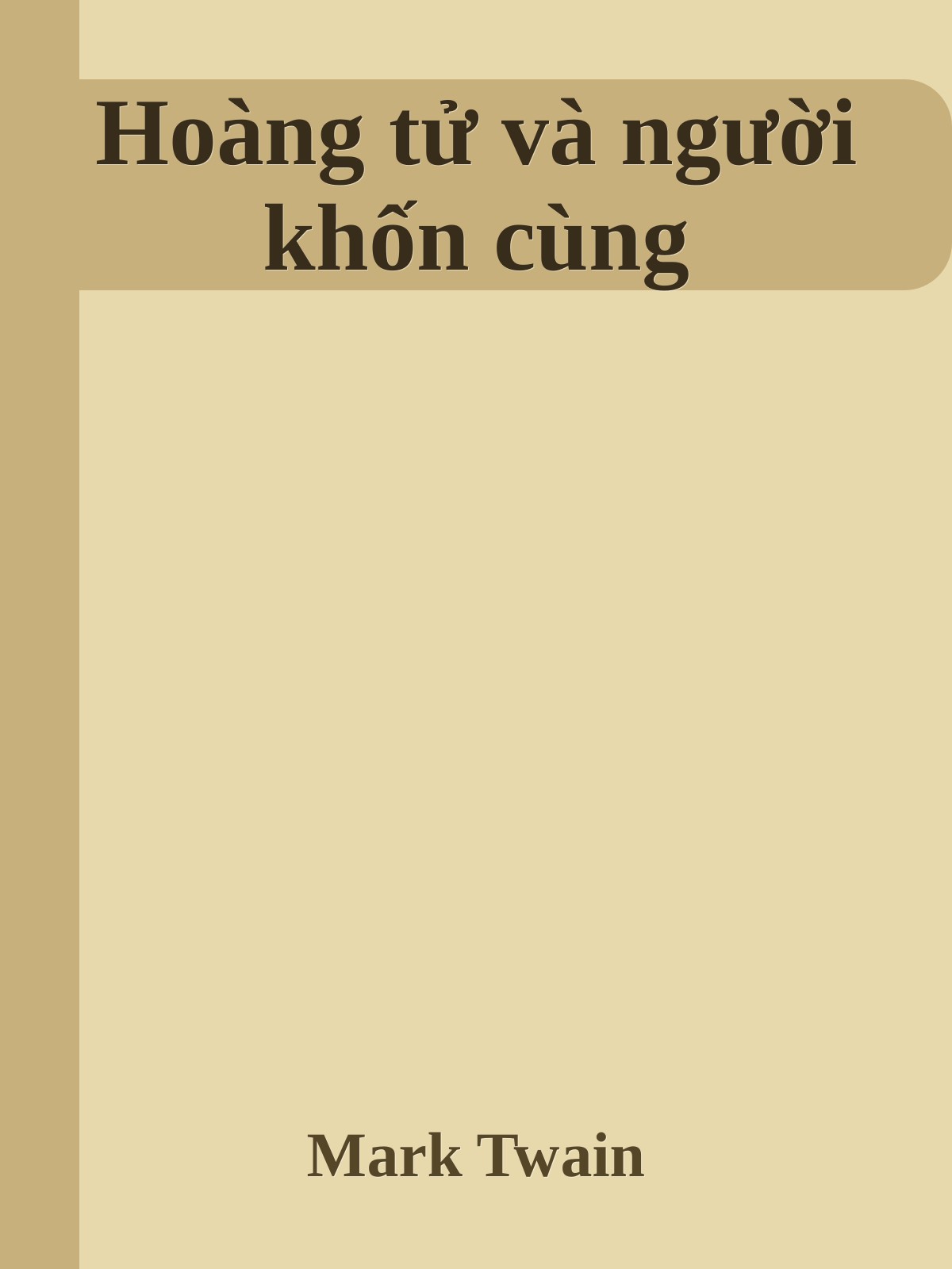 Hoàng tử và người khốn cùng