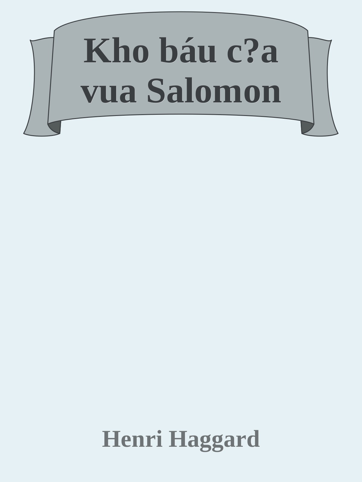 Kho báu của vua Salomon