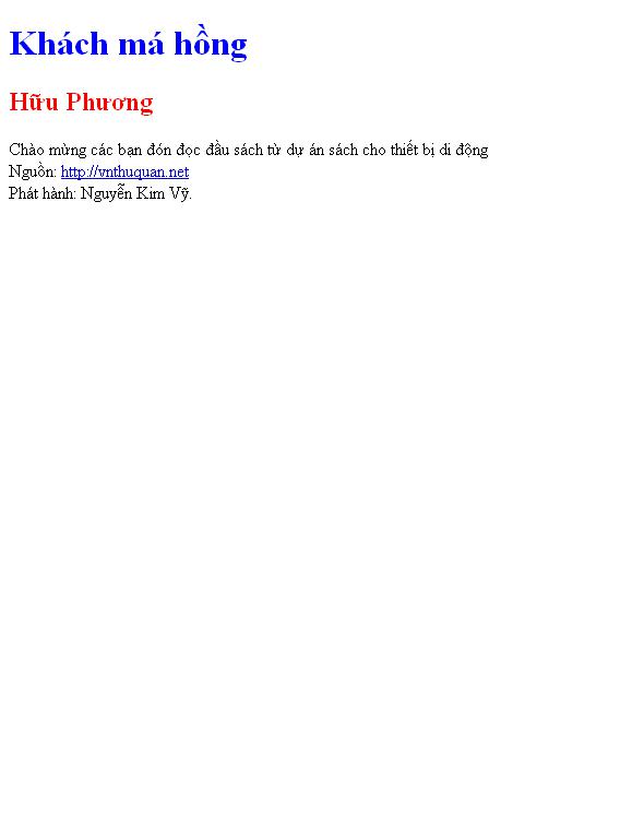 Khách má hồng