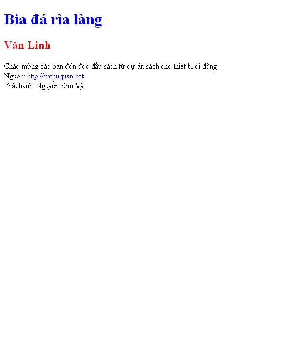 Bia đá rìa làng