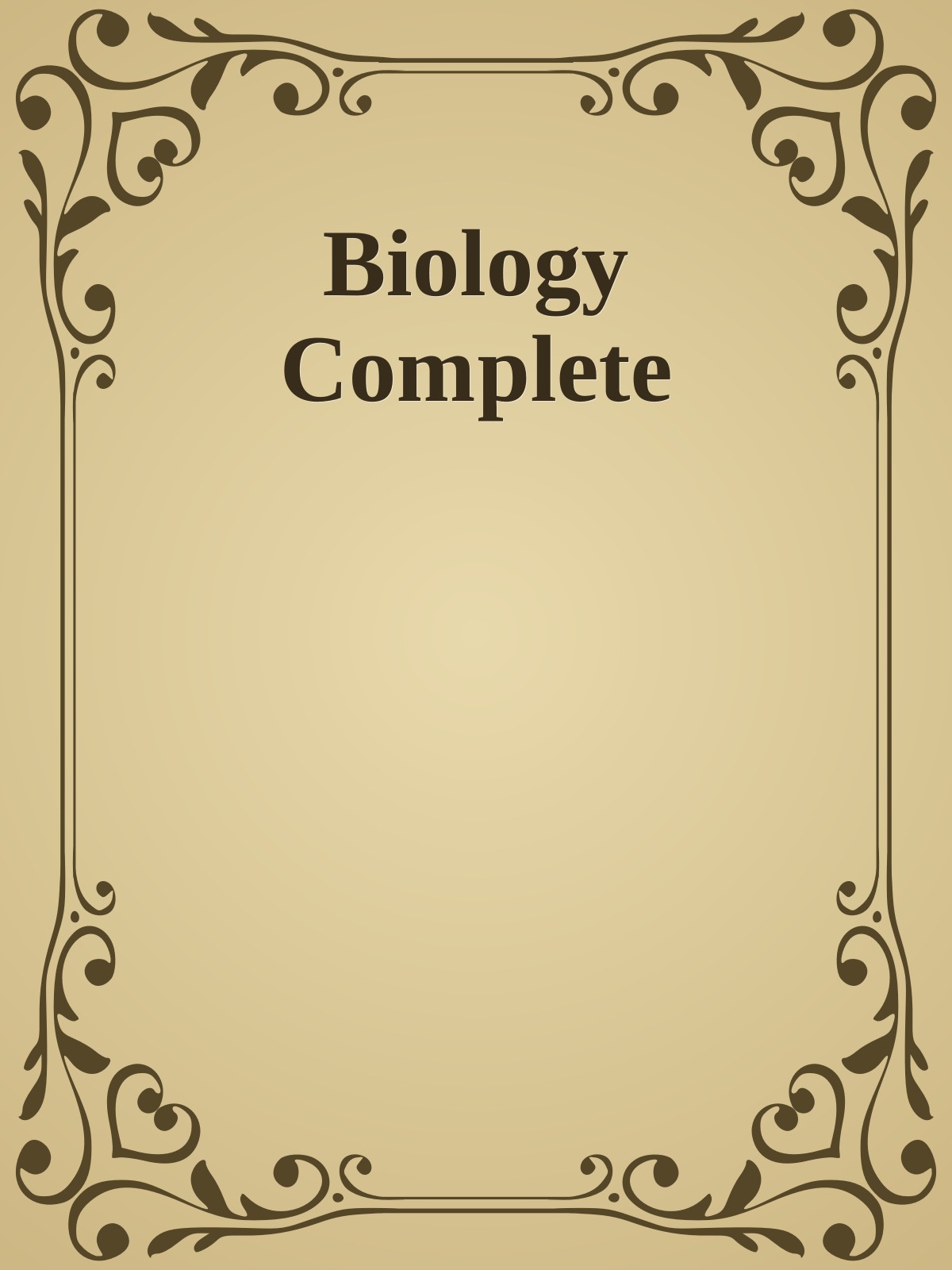 Biology Complete
