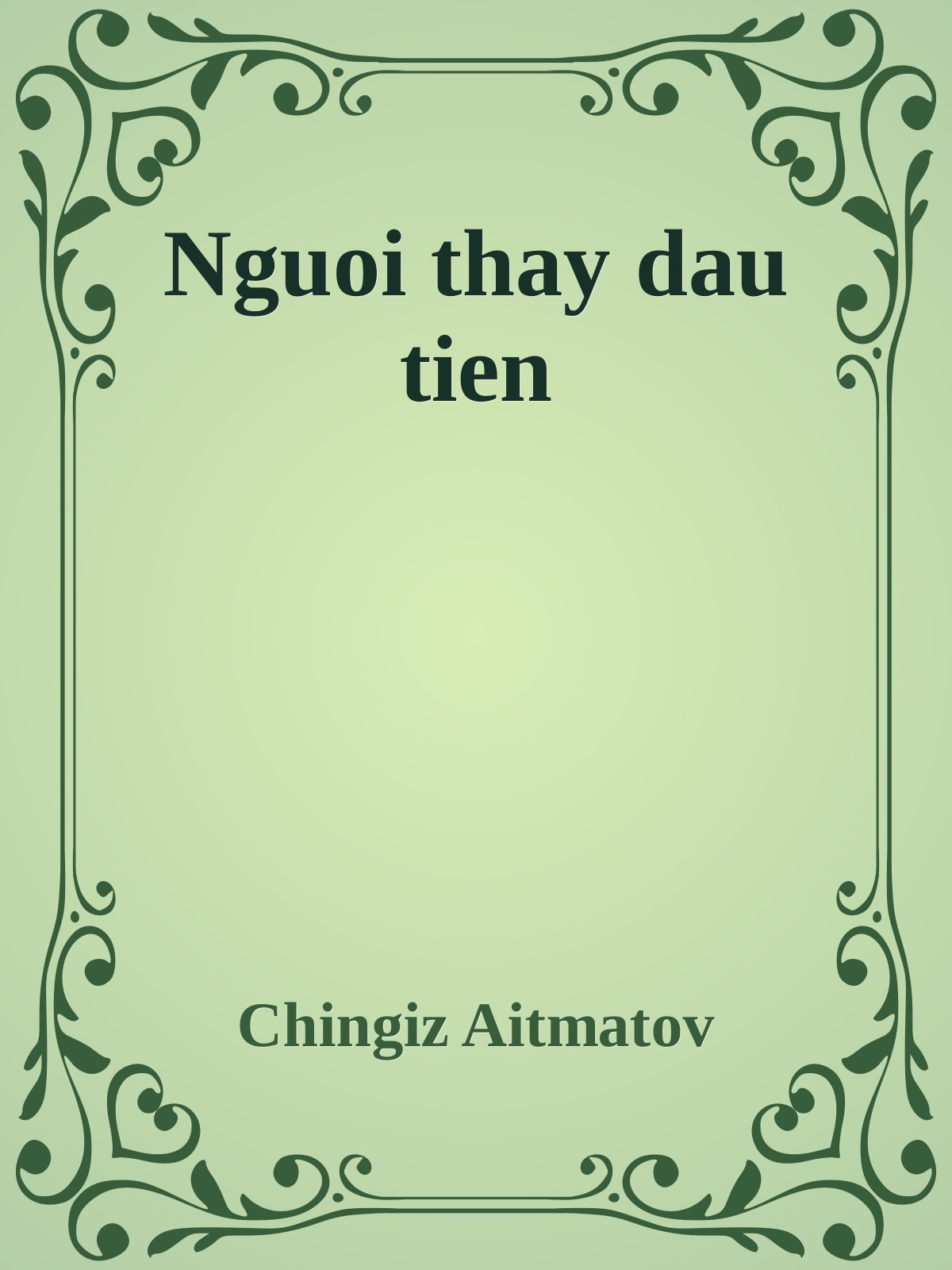 Nguoi thay dau tien