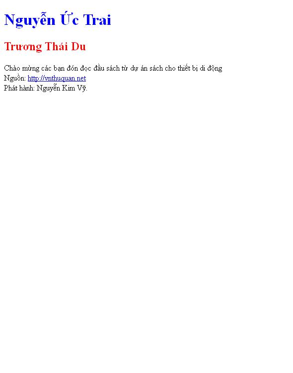 Nguyễn Ức Trai