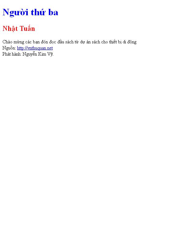 Người thứ ba