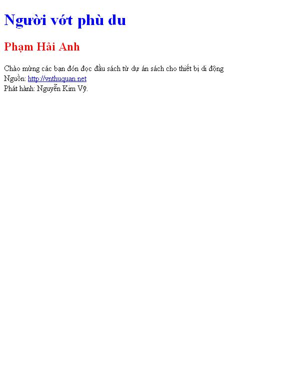 Người vớt phù du