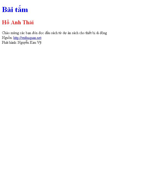 Bãi tắm