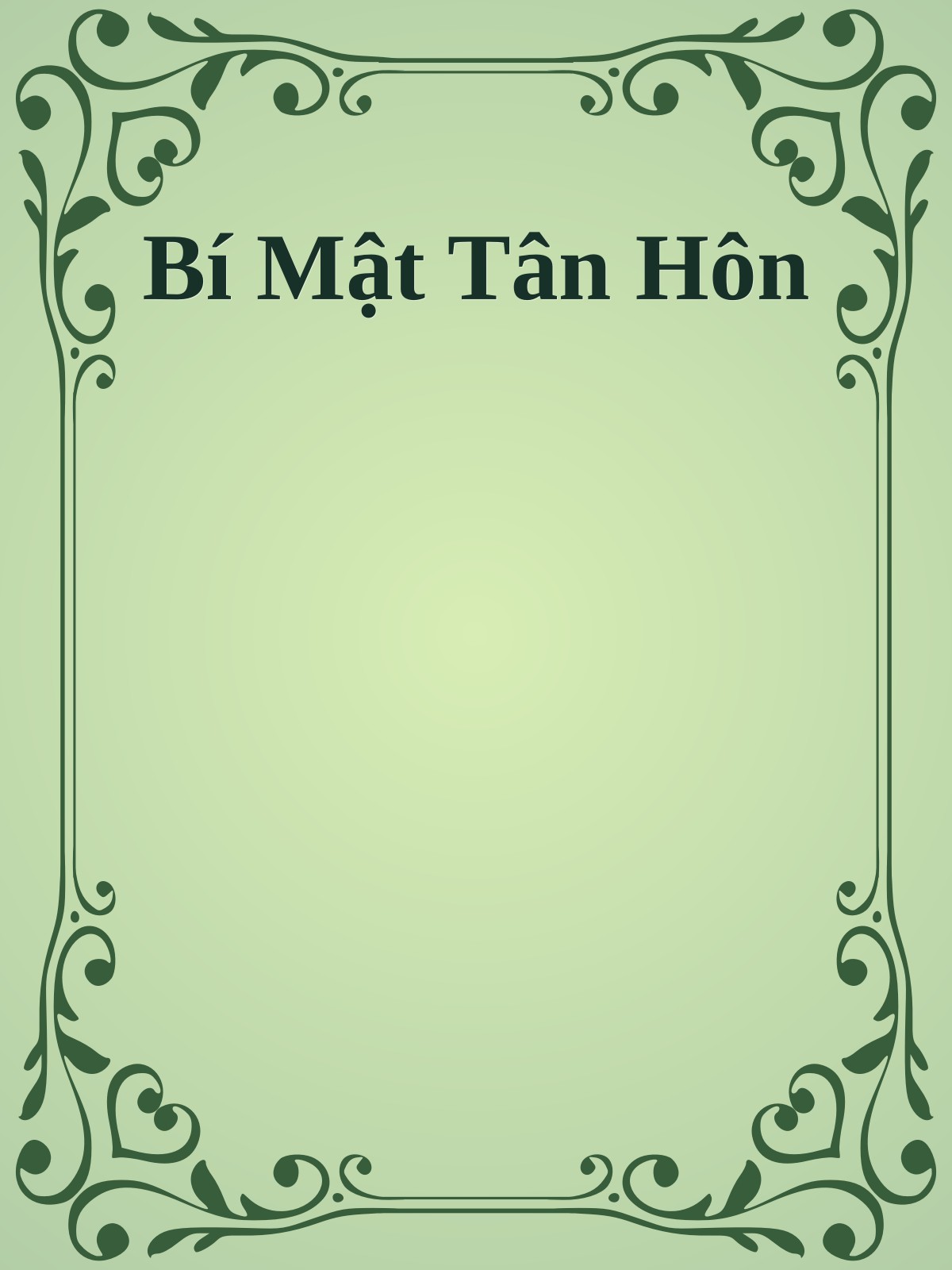 Bí Mật Tân Hôn