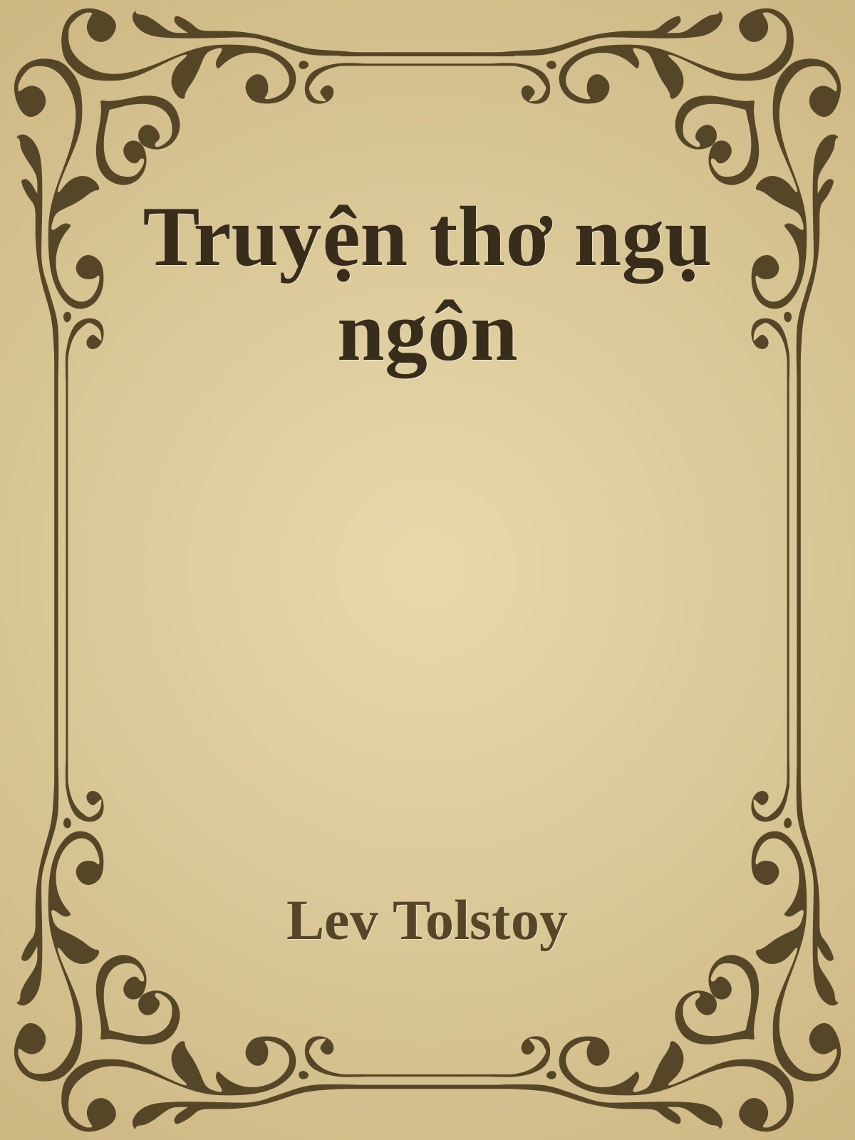 Truyện thơ ngụ ngôn