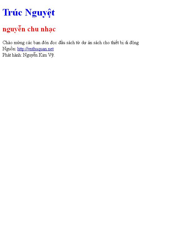 Trúc Nguyệt