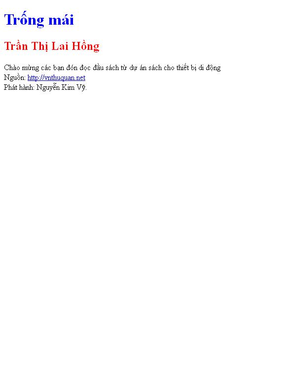 Trống mái
