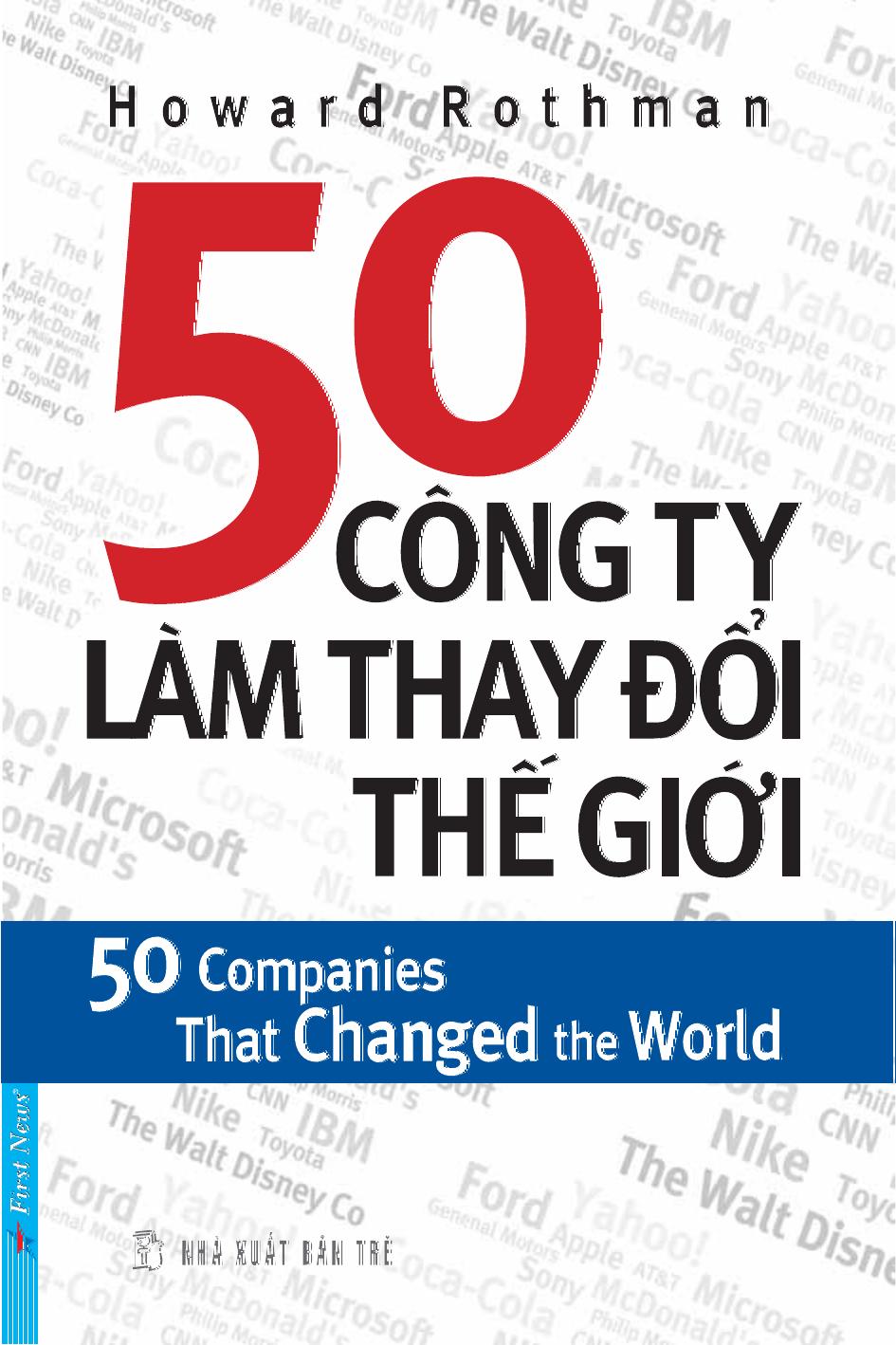 50 cong ty lam thay doi the gioi