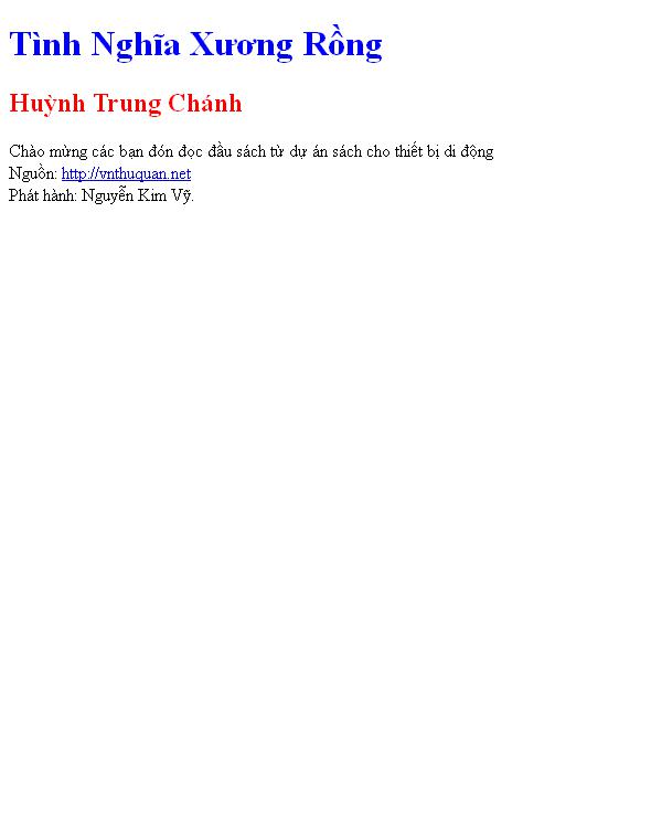 Tình Nghĩa Xương Rồng