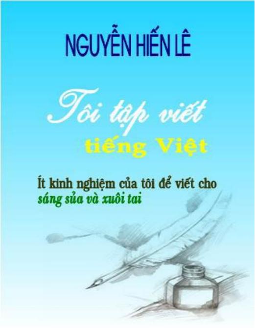 Tôi tập viết tiếng Việt