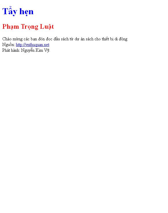 Tẩy hẹn