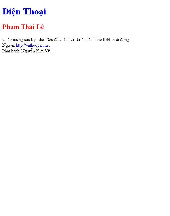 Điện Thoại