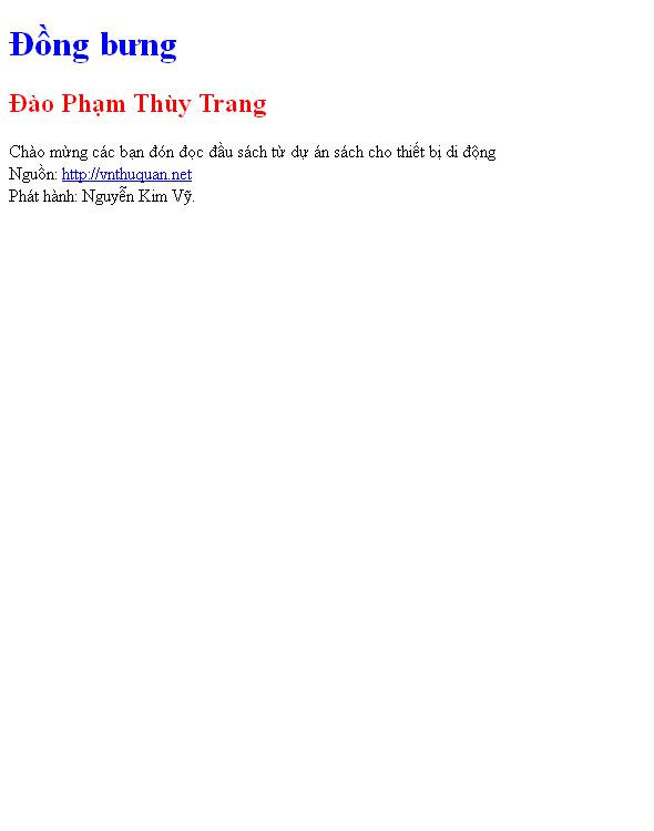 Đồng bưng