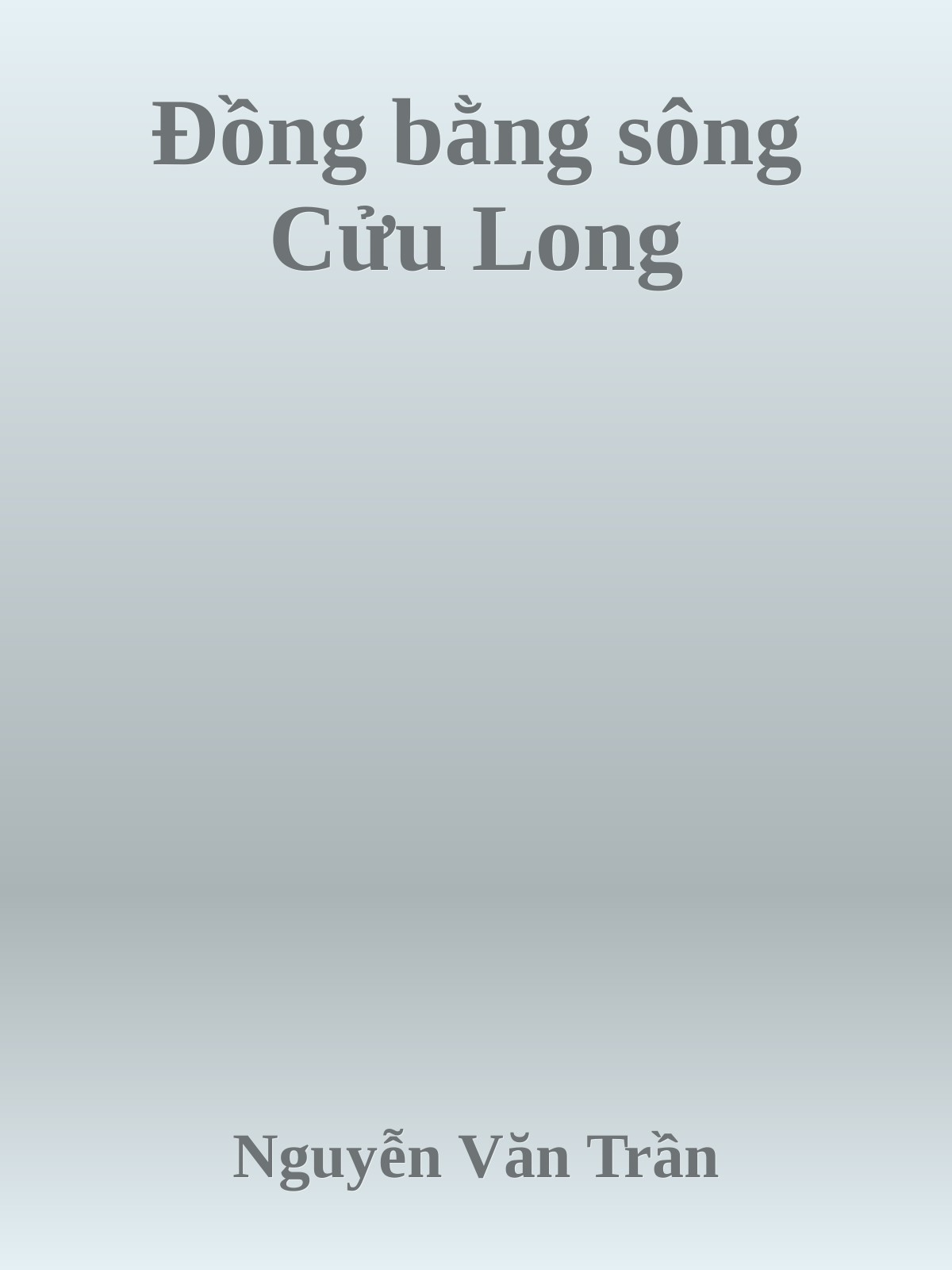 Đồng bằng sông Cửu Long