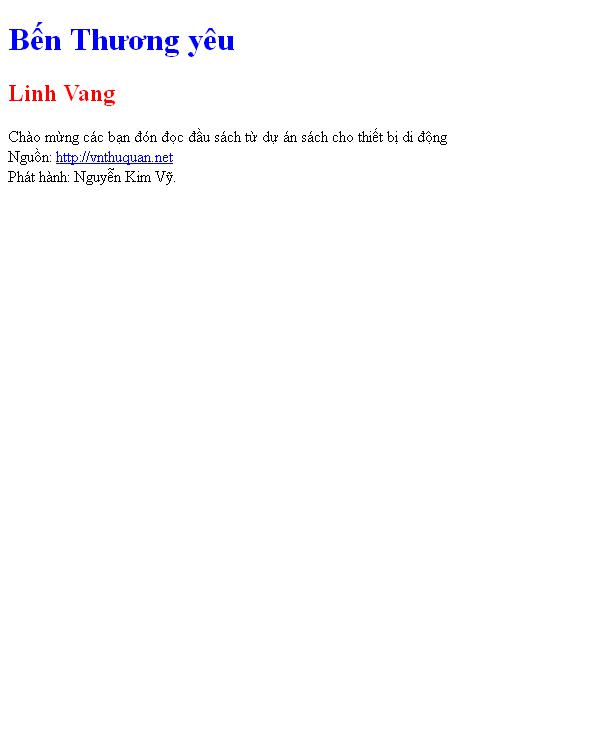 Bến Thương yêu