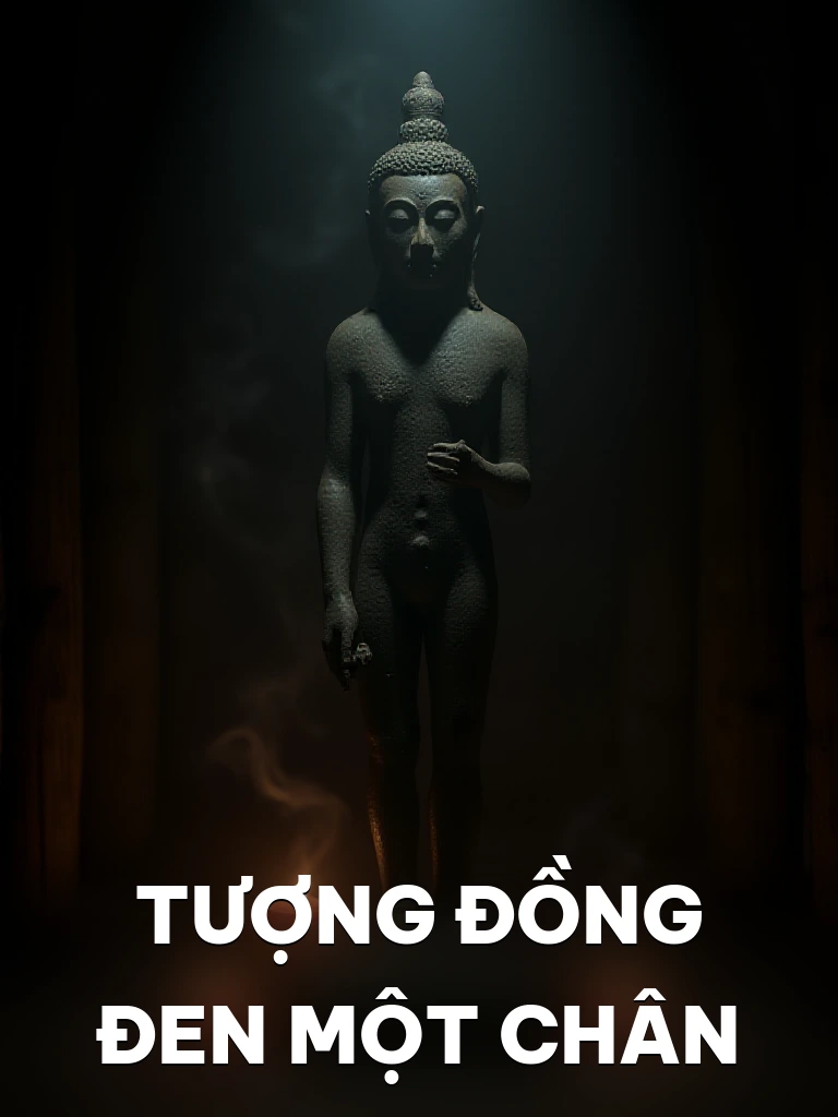 Tượng Đồng Đen Một Chân