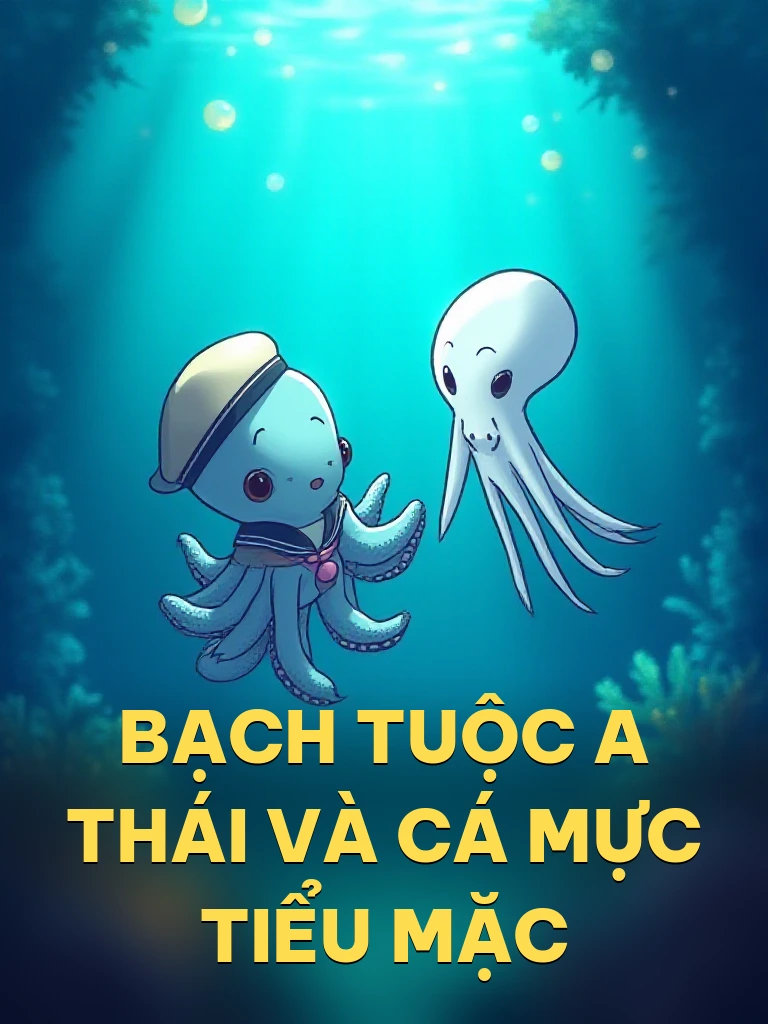 Bạch Tuộc A Thái Và Cá Mực Tiểu Mặc