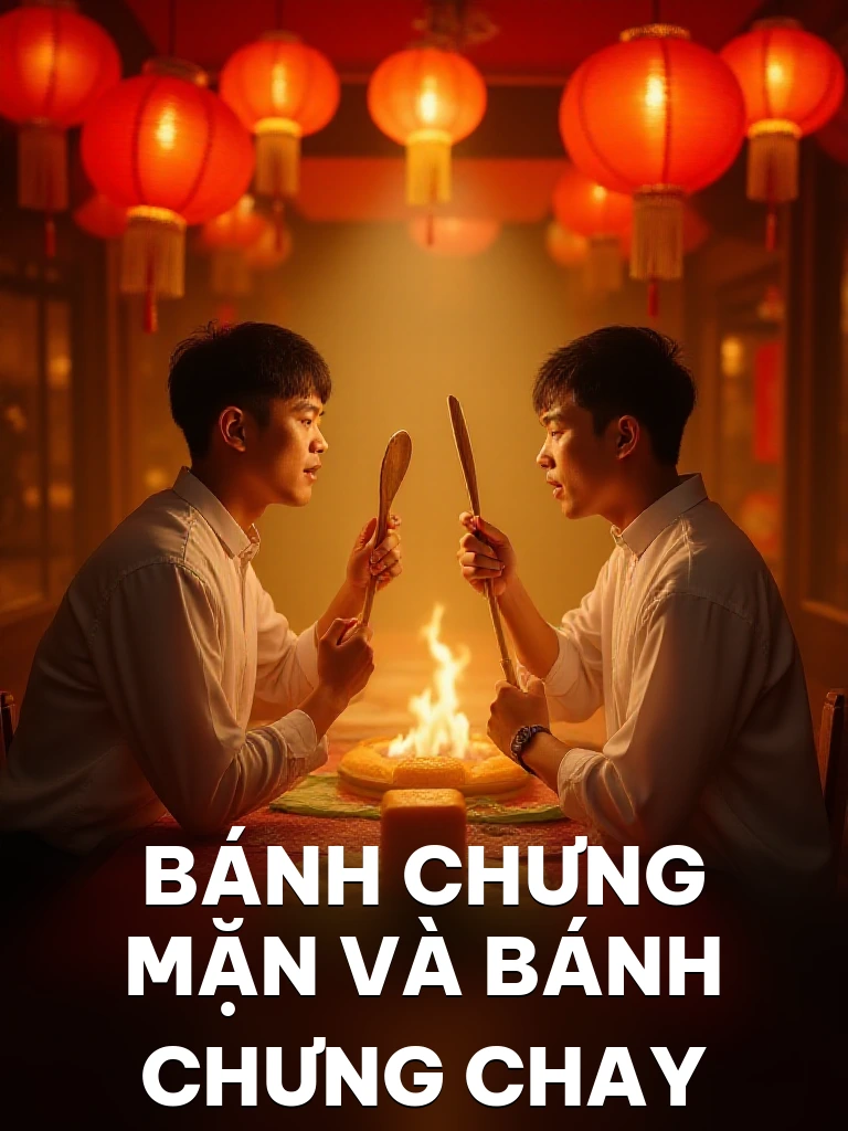 Bánh Chưng Mặn Và Bánh Chưng Chay