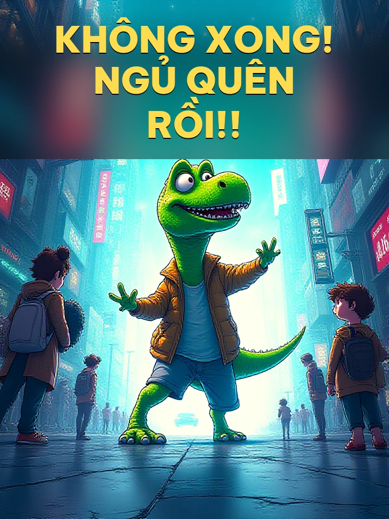 Không Xong! Ngủ Quên Rồi!!