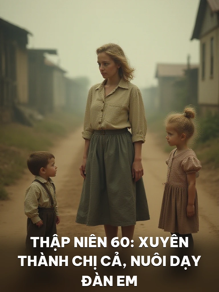 Thập Niên 60: Xuyên Thành Chị Cả, Nuôi Dạy Đàn Em