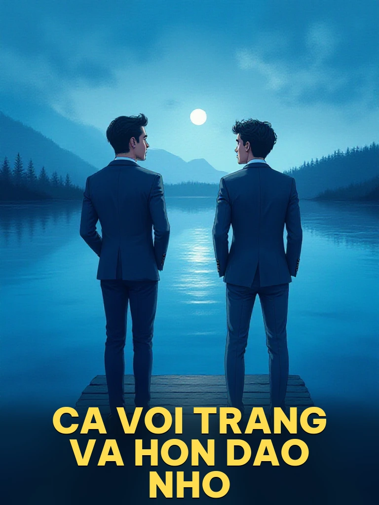 Cá Voi Trắng Và Hòn Đảo Nhỏ