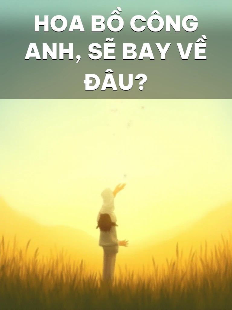 Hoa Bồ Công Anh, Sẽ Bay Về Đâu?