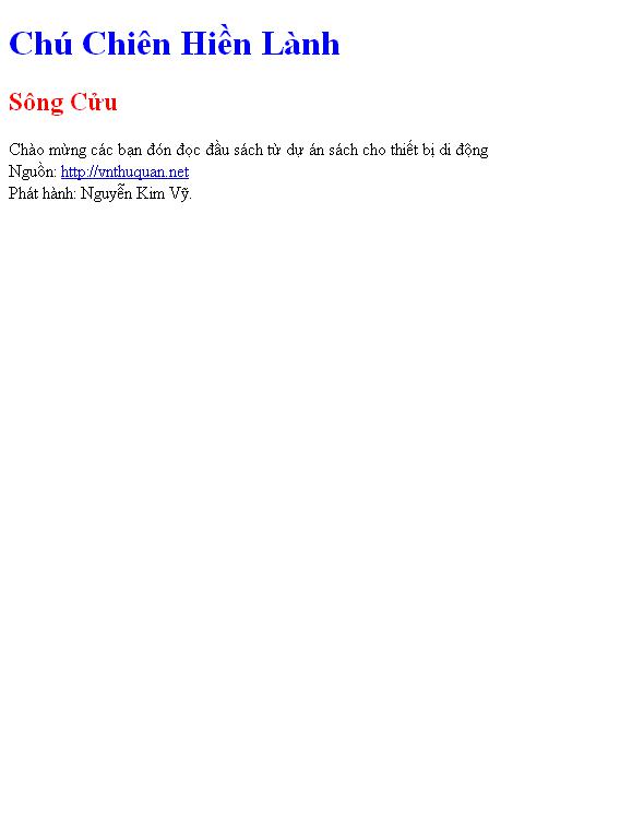 Chú Chiên Hiền Lành