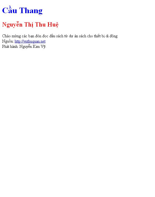 Cầu Thang