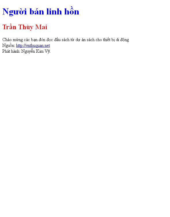 Người bán linh hồn