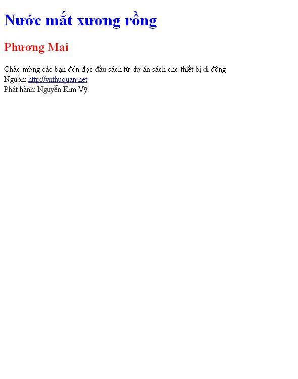 Nước mắt xương rồng