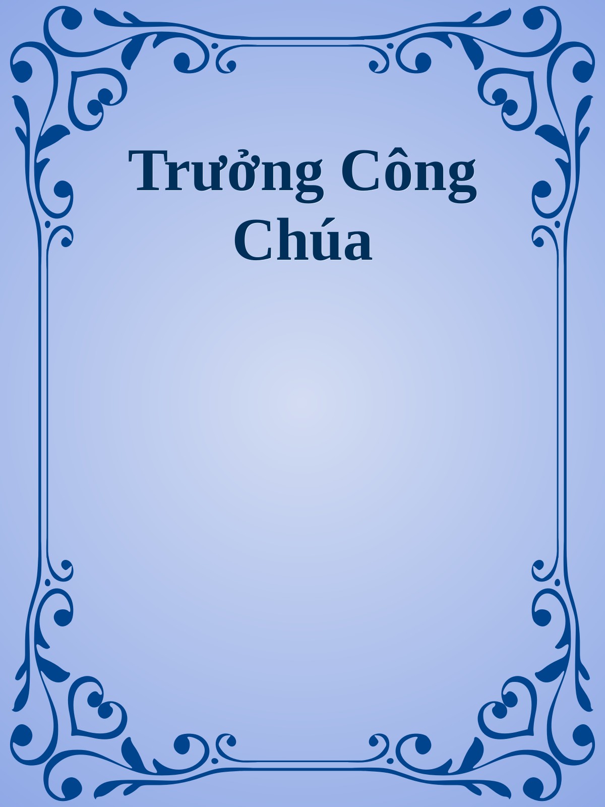 Trưởng Công Chúa