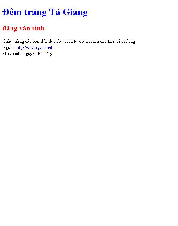 Đêm trăng Tả Giàng