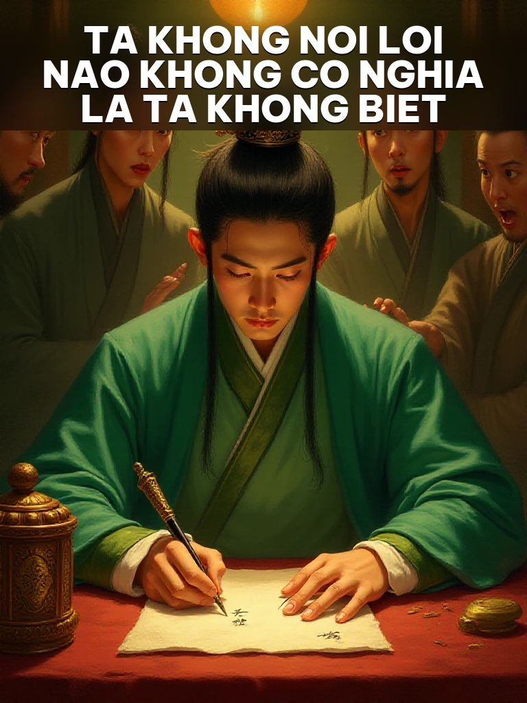 Ta Không Nói Lời Nào Không Có Nghĩa Là Ta Không Biết