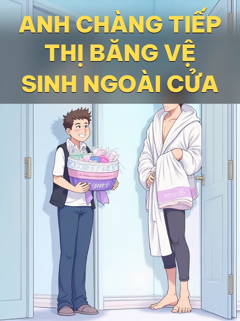 Anh Chàng Tiếp Thị Băng Vệ Sinh Ngoài Cửa