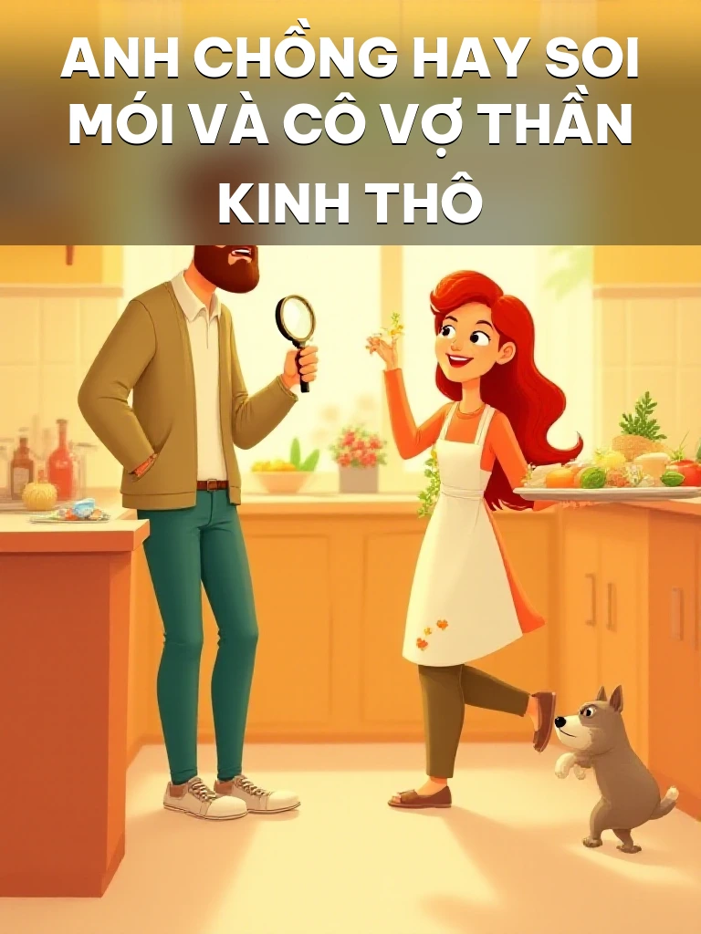 Anh Chồng Hay Soi Mói Và Cô Vợ Thần Kinh Thô