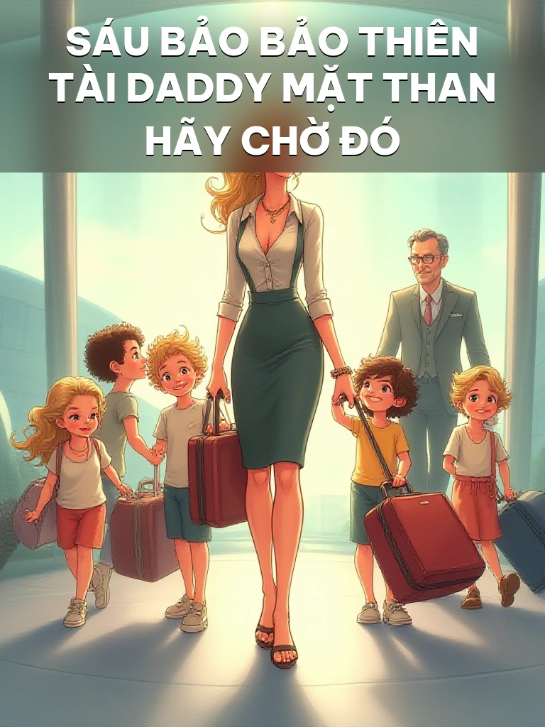 Sáu Bảo Bảo Thiên Tài Daddy Mặt Than Hãy Chờ Đó