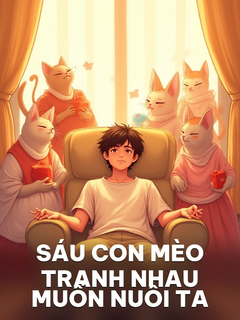 Sáu Con Mèo Tranh Nhau Muốn Nuôi Ta