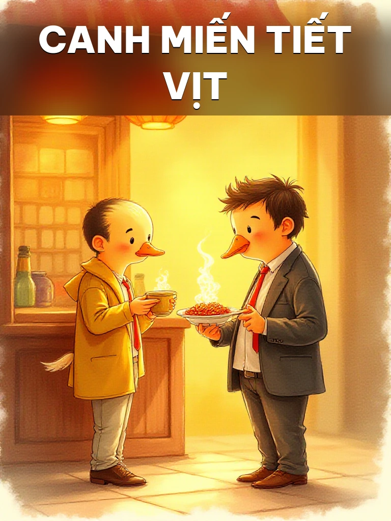 Canh Miến Tiết Vịt